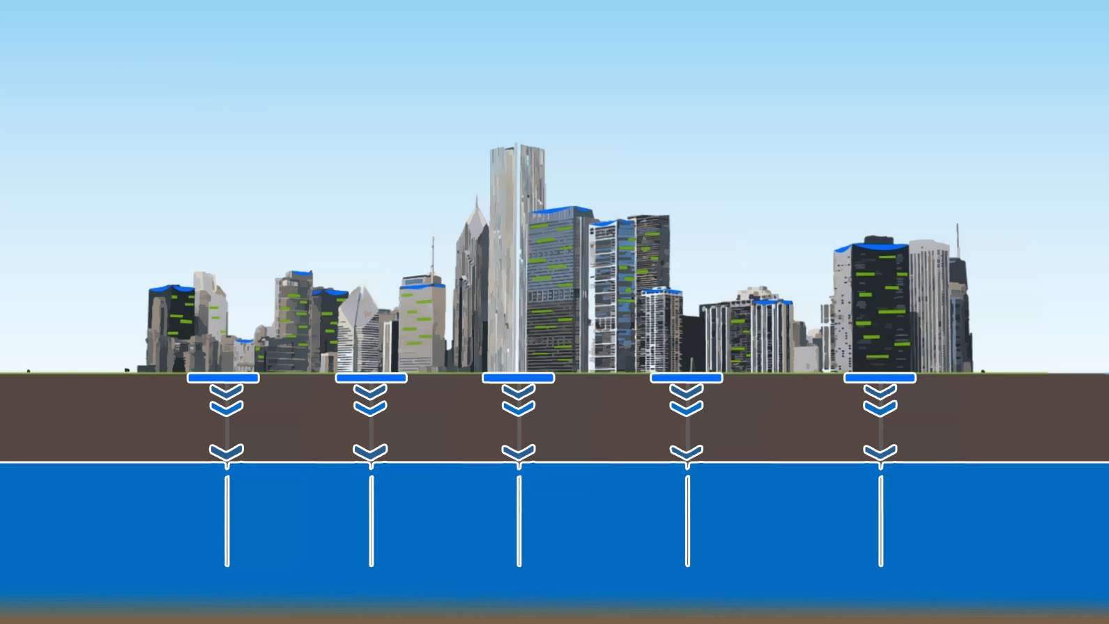 Hanging Water Tank render Hanging Water Tank render