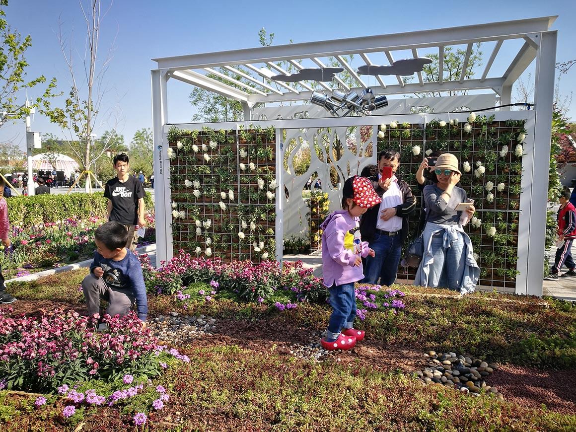 Hanging water tank 2019 Expo Beijing