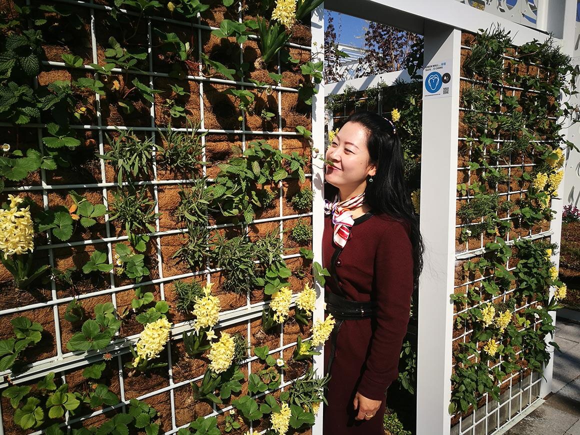 Hanging water tank 2019 Expo Beijing